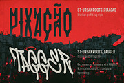 ST-UrbanRoots graffiti tag, a Handwritten Font by Shimanov Types (Thumbnail 4 of 6)