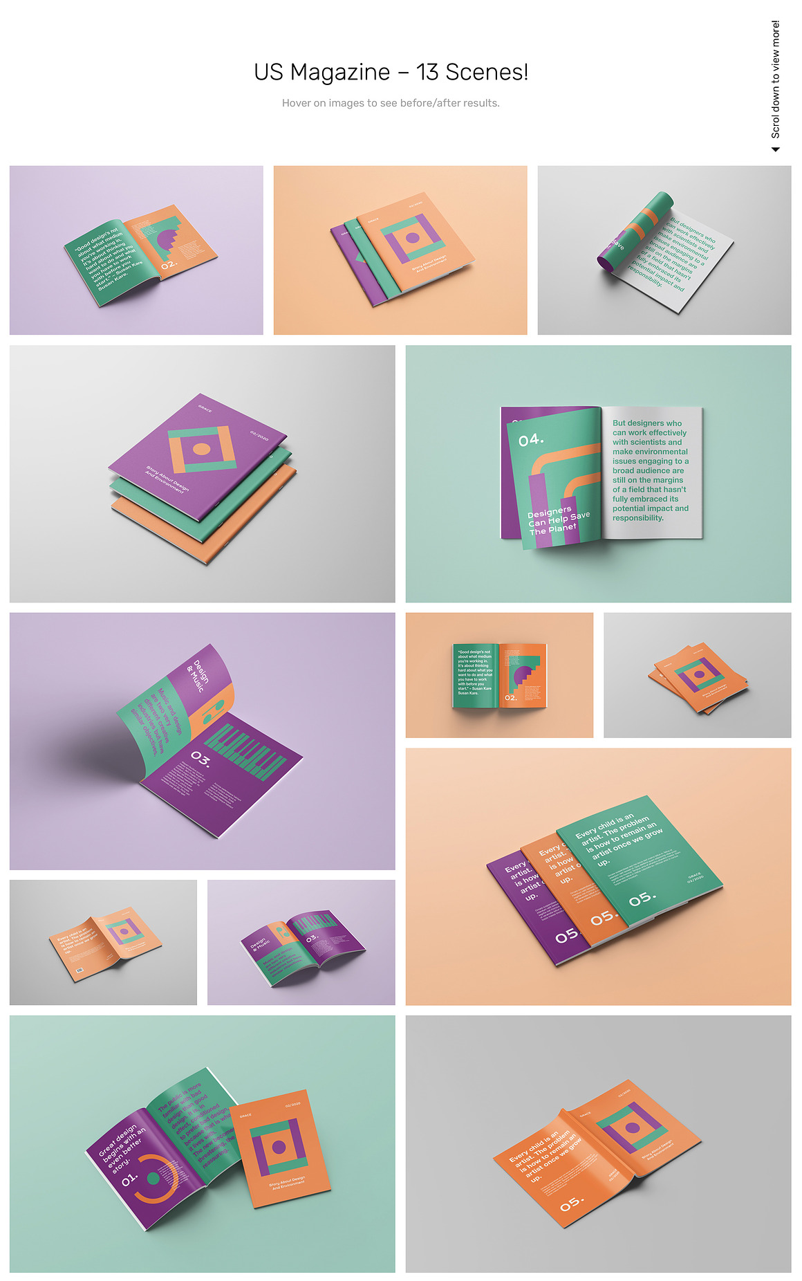Magazine Mockups - 52 Scenes, a Books & Magazine Mockup by Mr.Mockup™ (Photo 4 of 10)