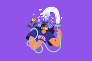Personal development concept set, a Person Illustration by PaperTrident (Thumbnail 10 of 27)