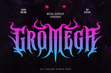 Gromega Typeface