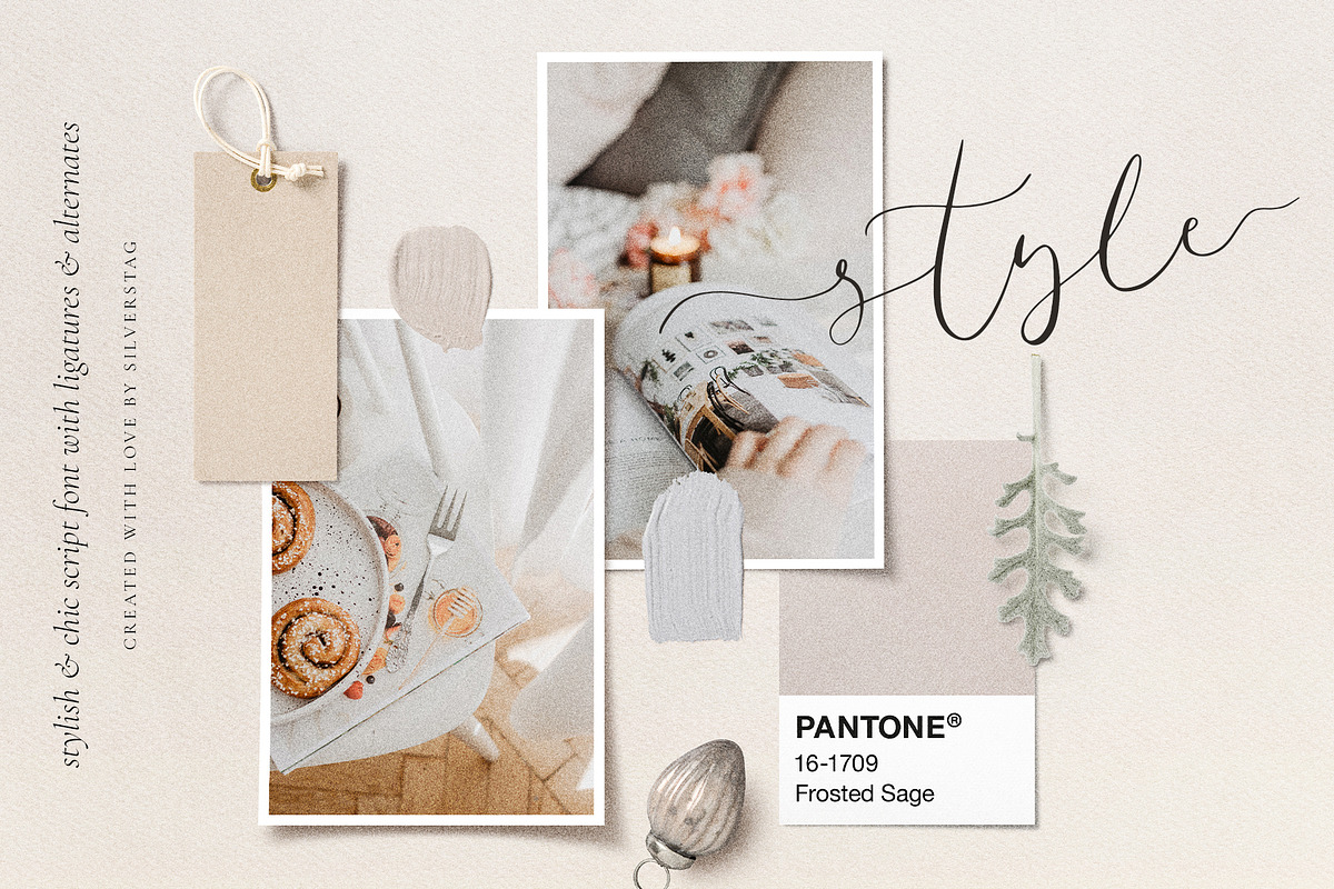Amelie - Chic & Elegant Script Font preview 3