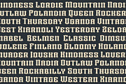 Bros Signage a Vintage Layered Font, a Blackletter Font by Blankids Studio (Thumbnail 5 of 8)
