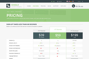 SJ ISingle - Best Business Template