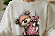 21 Teddy Bear Birthday Party Clipart, a Graphic by one-touch (Thumbnail 3 of 18)