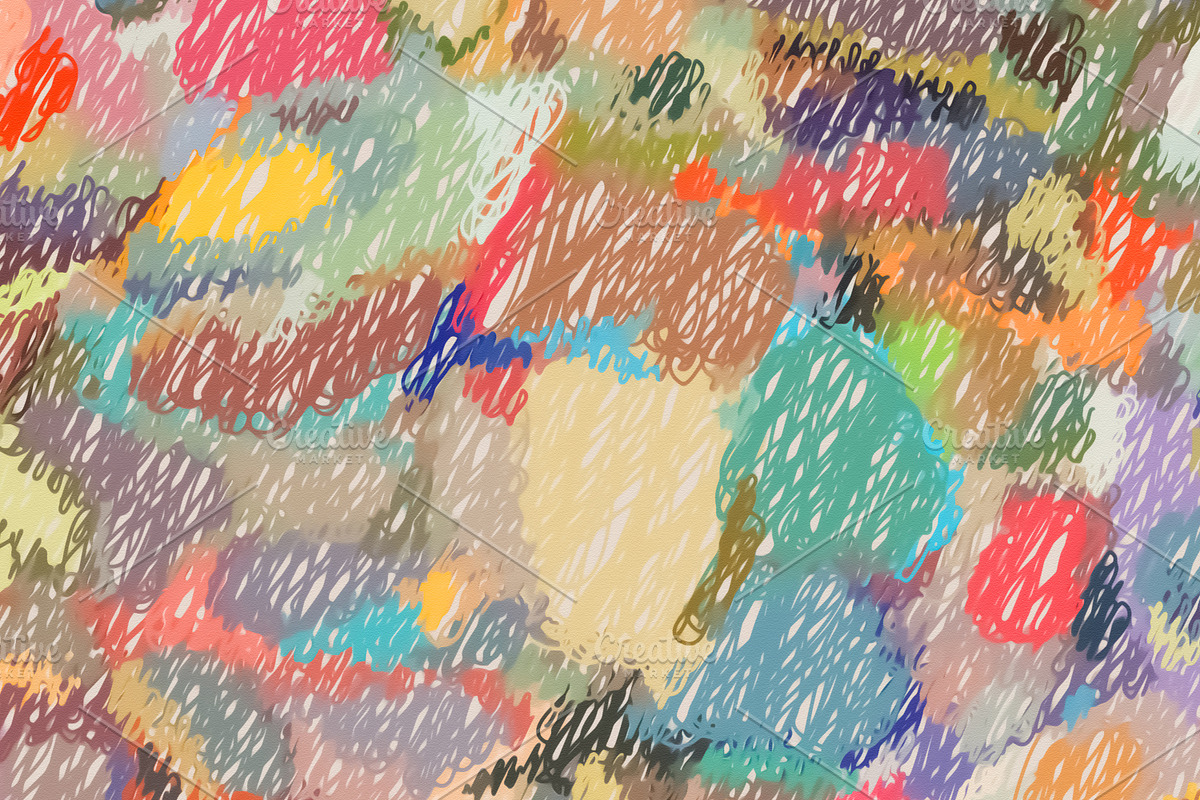 Scribble Blossoms 1.2, a Decorative Illustration by MFB Scribbles (Photo 1 of 3)