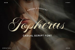 Fopheras - Casual Script Font, a Script Font by Dhabee