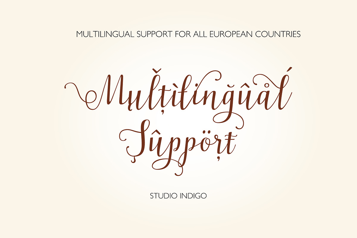 Celadon Modern Calligraphy Font, a Script Font by Studio Indigo (Photo 15 of 15)