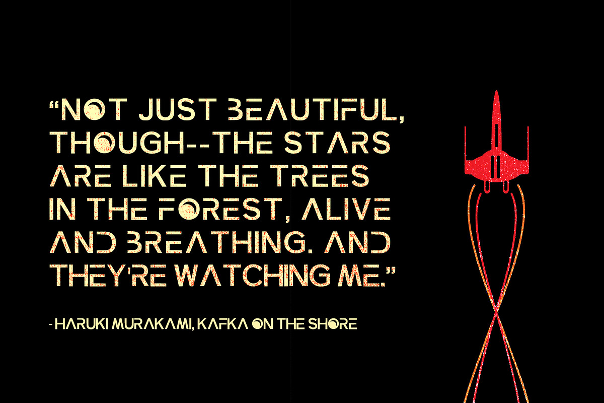 Lost in Space Typeface preview 6