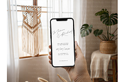 Boho Handheld Phone Mockup, a Product Mockup by MockupWizard (Thumbnail 3 of 4)