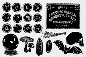 Magic Clipart, Procreate Stamps