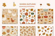 Halloween, Thanksgiving, Christmas, a Graphic by Cozy pattern shop (Thumbnail 5 of 11)
