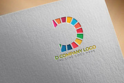 D Letter Color Company Logo Template, a Branding & Logo Template by arslantanoli (Thumbnail 4 of 4)
