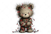 Cute Bear Christmas Sublimation, an Illustration by Craft Nest (Thumbnail 8 of 9)