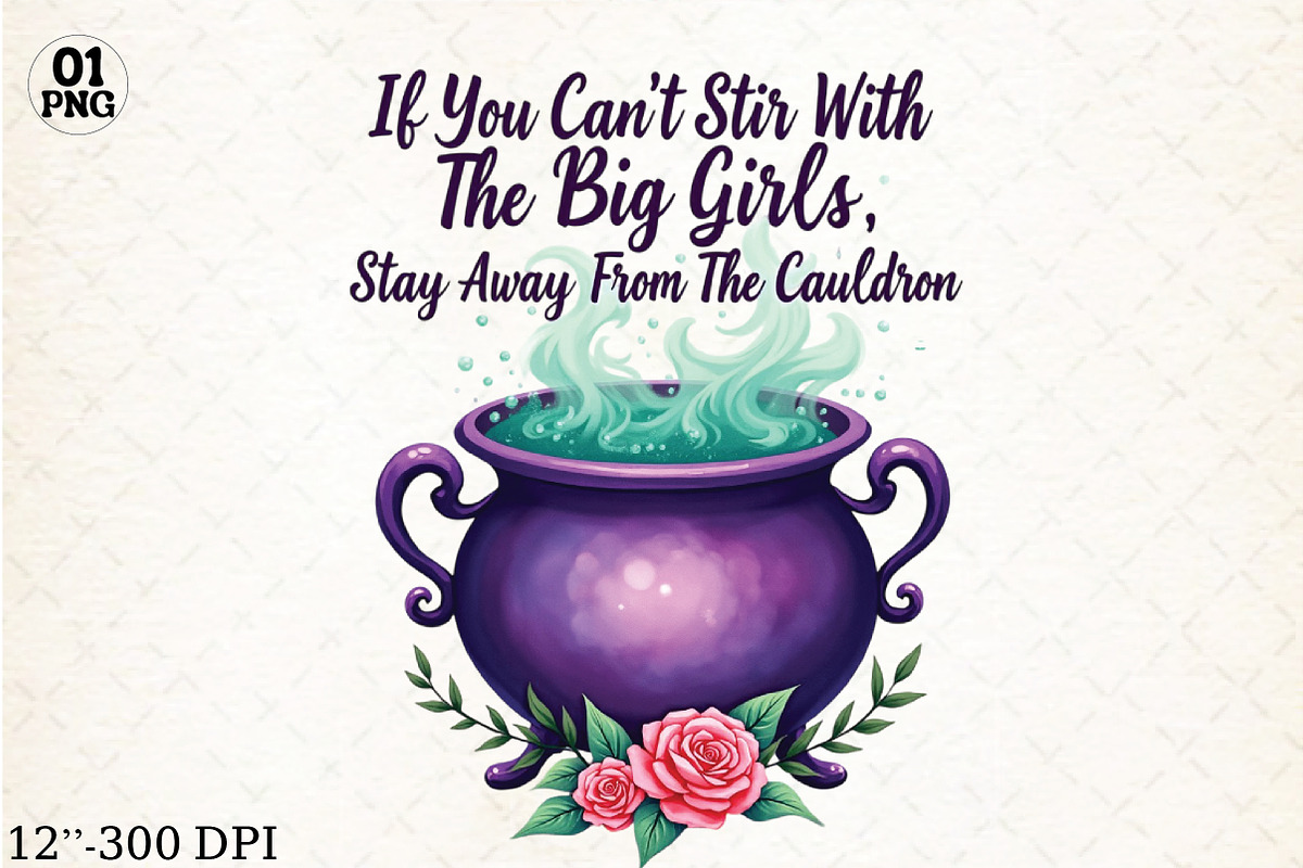 Stay Away from the Cauldron, an Illustration by Libby Wishes (Photo 1 of 5)