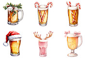 Christmas Beer Sublimation, an Illustration by DreamArtGraphic (Thumbnail 2 of 5)