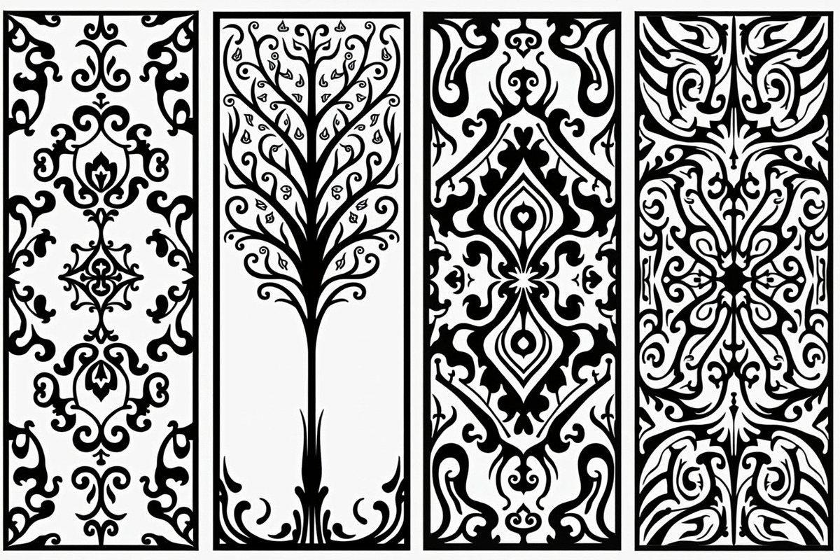 Floral Tree Silhouette Bundle, an Illustration by BIPLOB EXPERT (Photo 3 of 9)