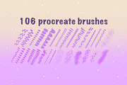 105+ Procreate linocut brushes, a Brush Add-On by laura.design (Thumbnail 5 of 9)