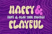 Chubby Flower - Playful & Cute Font, a Font by Deeezy (Thumbnail 3 of 6)