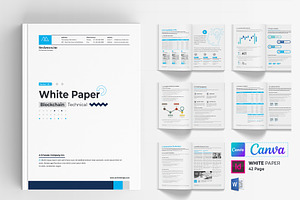 White Paper | Canva, Word, & Indd