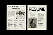 10 Resume bundle Canva Template, a Presentation Template by Amaré Creative (Thumbnail 6 of 9)