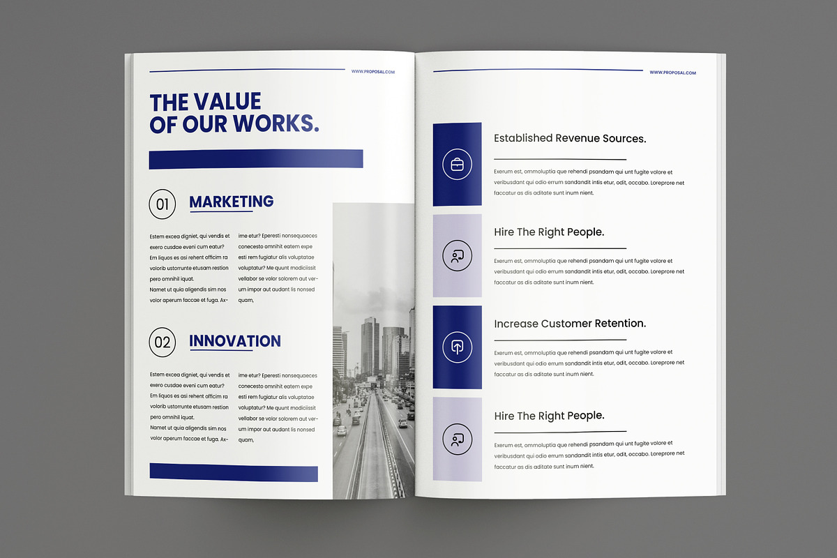 Business Proposal, a Brochure Template by FlyeredTemplate (Photo 7 of 10)