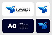 Gradient Modern Swan Logo Design, a Branding & Logo Template by Artnivora.Std (Thumbnail 2 of 2)