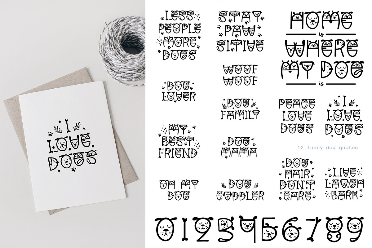 Cool Dogs Bundle. Graphics, Patterns, an Animal Illustration by DearLetters (Photo 14 of 16)