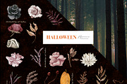 Halloween Horror Clipart, a Decorative Illustration by Julia M. Watercolor (Thumbnail 9 of 9)