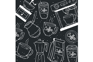 Coffee Pattern Icons