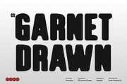 CS Garnet Drawn, a Sans Serif Font by Craft Supply Co. (Thumbnail 1 of 8)