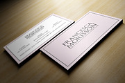 Feminine Business Card, a Business Card Template by Marvel (Thumbnail 3 of 5)