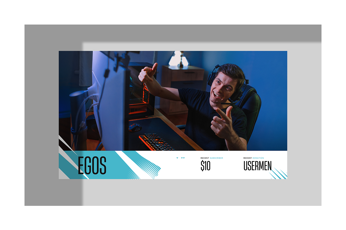 EGOS Stream Package Canva Template, a Templates & Theme by Angkalimabelas (Photo 5 of 6)