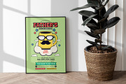 Retro Father's Day Celebration Flyer, a Flyer Template by Tiptop Graphic (Thumbnail 2 of 5)