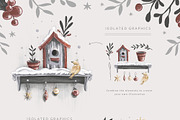 Vintage Christmas Collection, a Decorative Illustration by Yeticrab (Thumbnail 3 of 11)