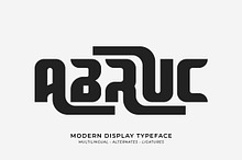 Abruc Display Font