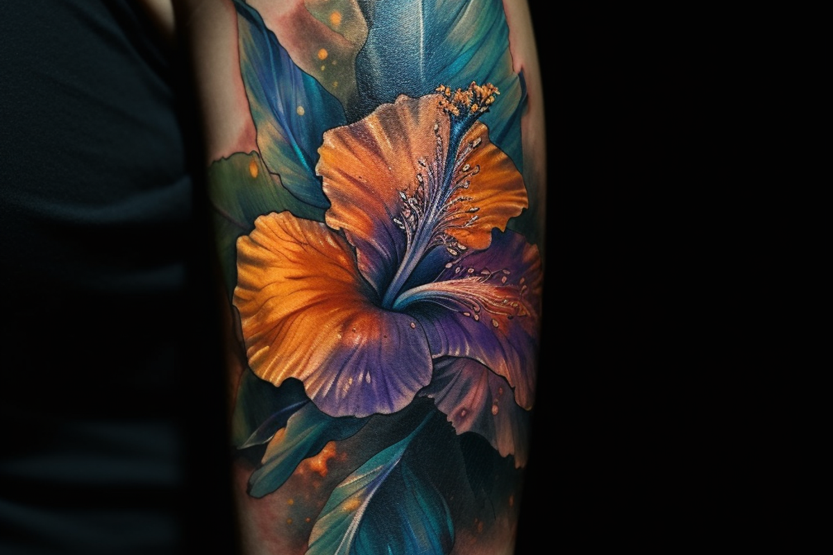 Colourful Flowers tattoo bundle, a Nature Photo by ProcreateInk (Photo 3 of 8)