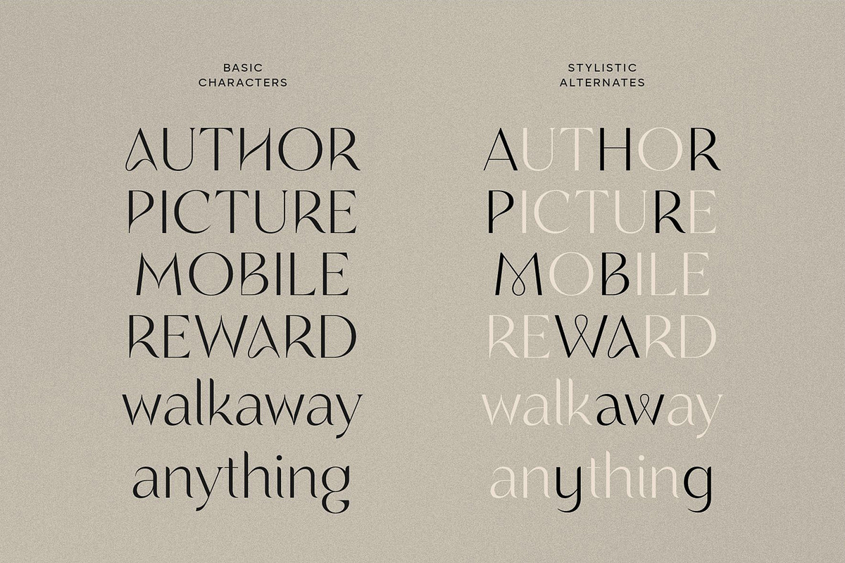 Regalic | Font Family, a Sans Serif Font by Digitype Studio (Photo 9 of 14)