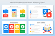 Education Infographic Google Slide, a Templates & Theme by Mighty-Slide (Thumbnail 4 of 8)