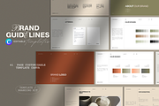 Brand Style Guide, a Branding & Logo Template by Prapti Design (Thumbnail 1 of 12)