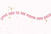 Pink Love - All Caps Heart Font, a Sans Serif Font by Kaya Fonts (Thumbnail 13 of 20)
