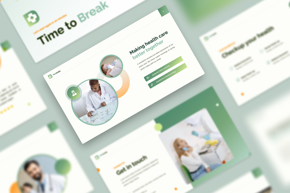 Mediciata - Powerpoint Template, a Presentation Template by GraphauseProject (Photo 7 of 7)