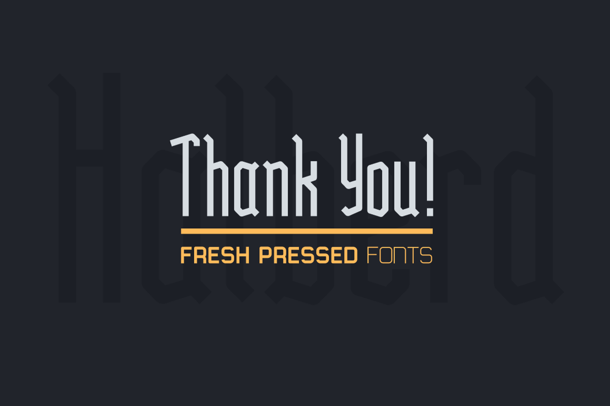 Halberd Display Font preview 5