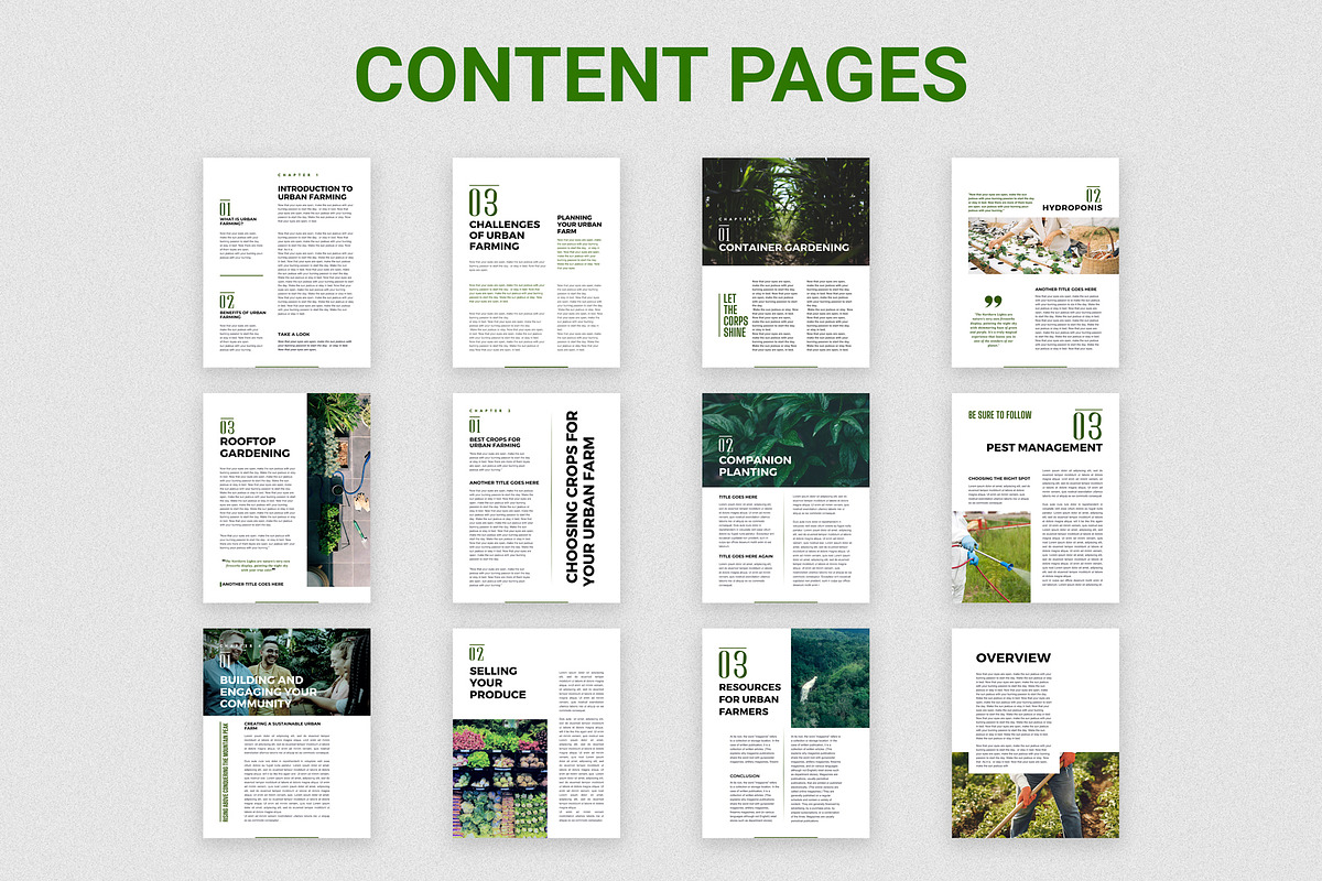 Canva Urban Farming E-Book Template, a Templates & Theme by Raytas Studio (Photo 8 of 8)