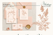 Vintage Tropical Bouquet, a Pattern Graphic by Collection by VY (Thumbnail 8 of 11)