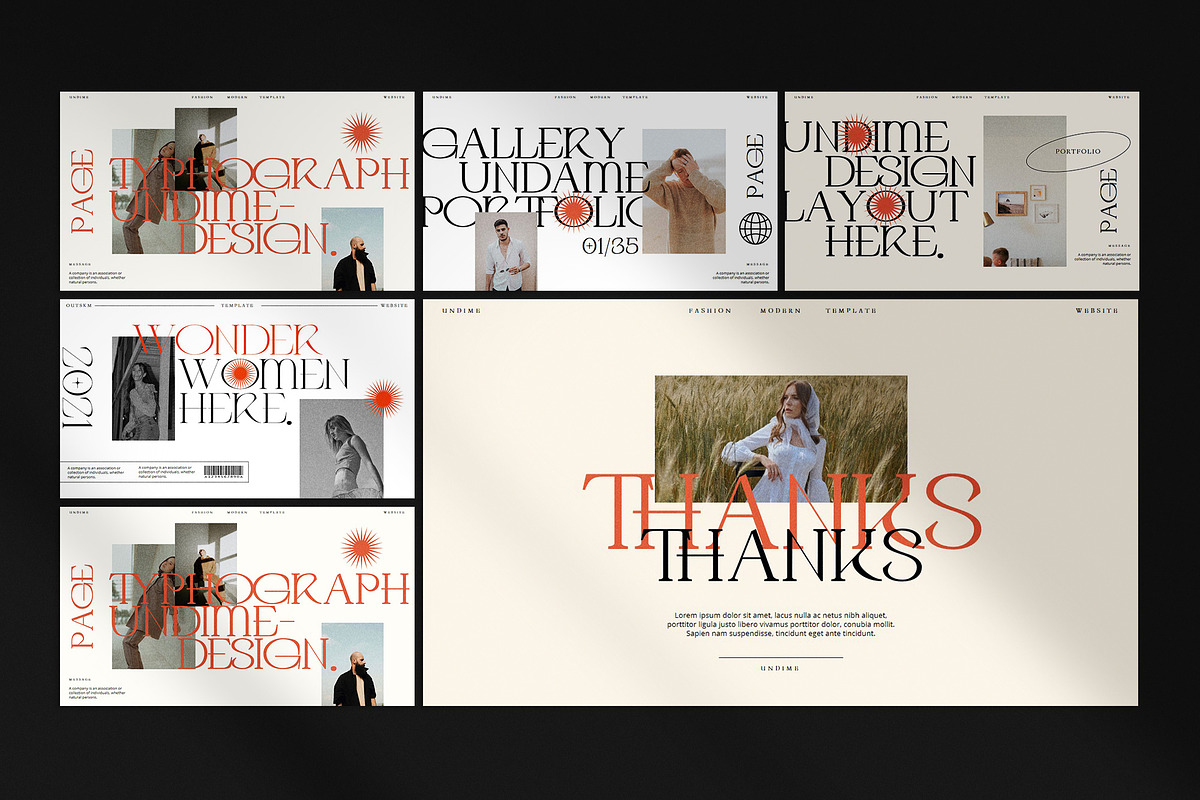 Undime Presentation Template preview 4