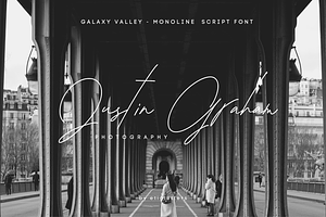 Galaxy Valley Modern Script