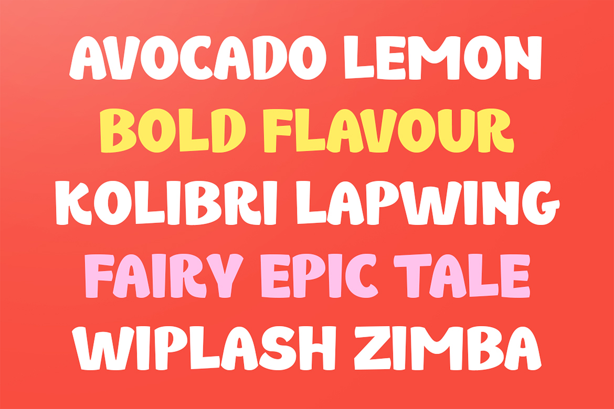 Kancil - Bold and Fun Font, a Font by Pekotype (Photo 2 of 16)