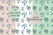 Watercolor Seamless Pattern Leaves, a Pattern Graphic by MaraquelaStudio (Thumbnail 2 of 4)