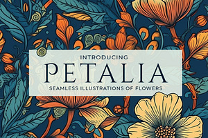 Petalia - Seamless Flower Art