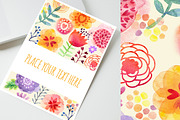 BIG WATERCOLOR BUNGLE, a Decorative Illustration by Anna Guz's Store (Thumbnail 9 of 9)